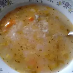 Оризова супа със сирене