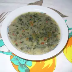 Супа от коприва с лук