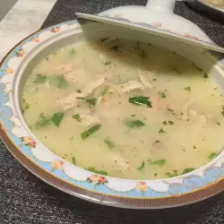 Пилешка супа по корейски