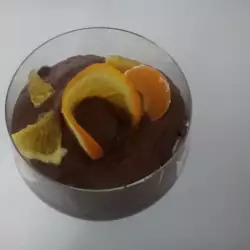 Десерт с мандарини без захар