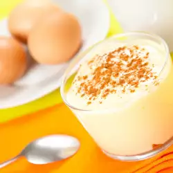 Яйчен крем с прясно мляко