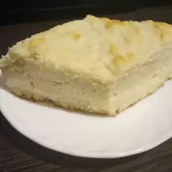 Лесен кекс с крема сирене