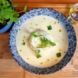 Крем супа от бели аспержи