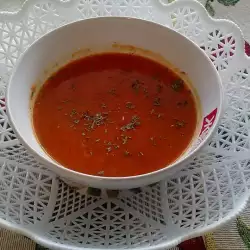 Доматена крем супа  с чушки