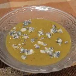 Крем супа от грах с магданоз
