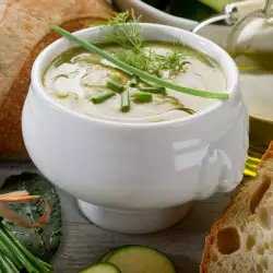 Зимна супа с див лук