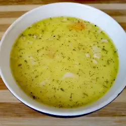 Здравословна супа с прясно мляко