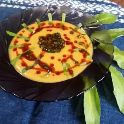 Вегетарианска супа с червена леща