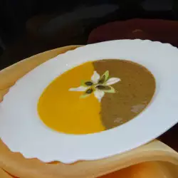 Крем супа от тиква с олио