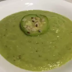 Супа с тиквички без месо