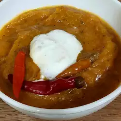 Вегетарианска супа с тиква