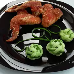 Пилешко със Зелен Лук