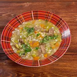 Супа с месо и целина