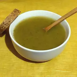 Зелена крем супа от лапад