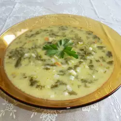 Пролетна супа с магданоз