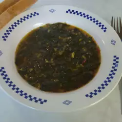 Вегетарианска супа с олио