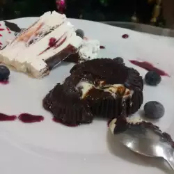 Кейк с бял шоколад