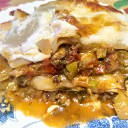 Лазаня с моркови