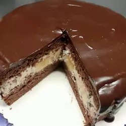 Шоколадов десерт с масло