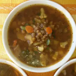 Супа с карфиол и джинджифил