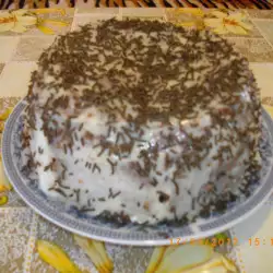 Торта с ванилия без брашно