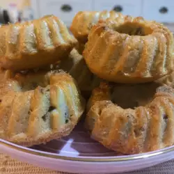 Мини лимецови кексчета с орехи и масло