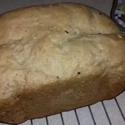 Пшенично-лимецов хляб с айрян в хлебопекарна