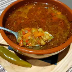Постна супа с чубрица