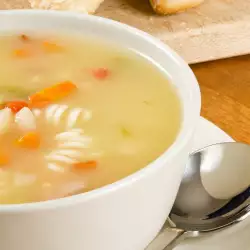 Супа с макарони без месо