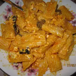 Макарони със сирене и царевица