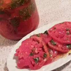 Салата с домати без месо