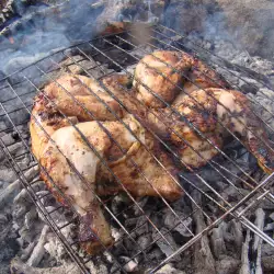 Пиле на барбекю по индонезийски