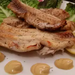 Филе от риба с масло