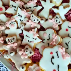 Декорирани маслени сладки с фондан