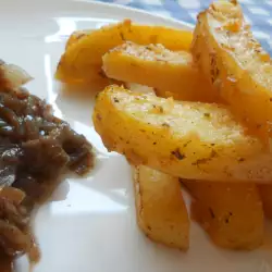 Ястие с картофи и розмарин