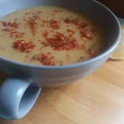 Супа от леща с бульон