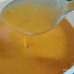 Крем супа от леща с чушки