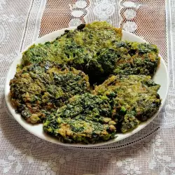 Палачинки със зелен лук без мляко