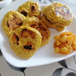 Американски овесени палачинки с нектарини