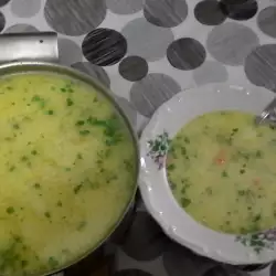 Зеленчукова супа с яйца