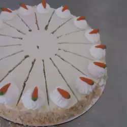 Морковена торта с бадеми