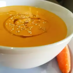 Супа с моркови без месо