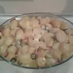 Запеканка с картофи и бекон