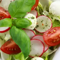 Италиански салати с репички