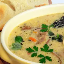 Френски супи с гъби