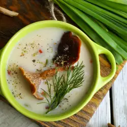 Гъбена супа с чесън