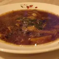 Гъбена супа с ориз