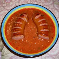 Наденички в доматен сос