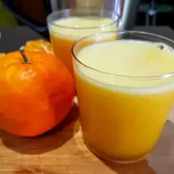 Здравословни напитки с мандарини