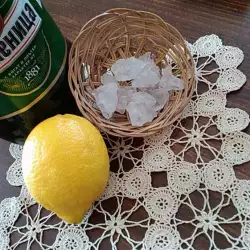 Сироп за кашлица с небет шекер, бира и лимон